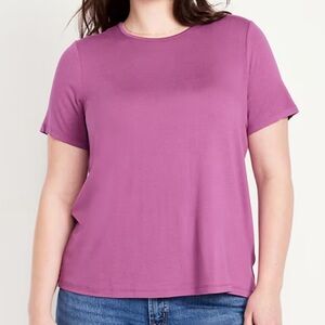 Old Navy Luxe Crewneck in orchid shade. Purplish-pinkish. Size XXL. Never worn.